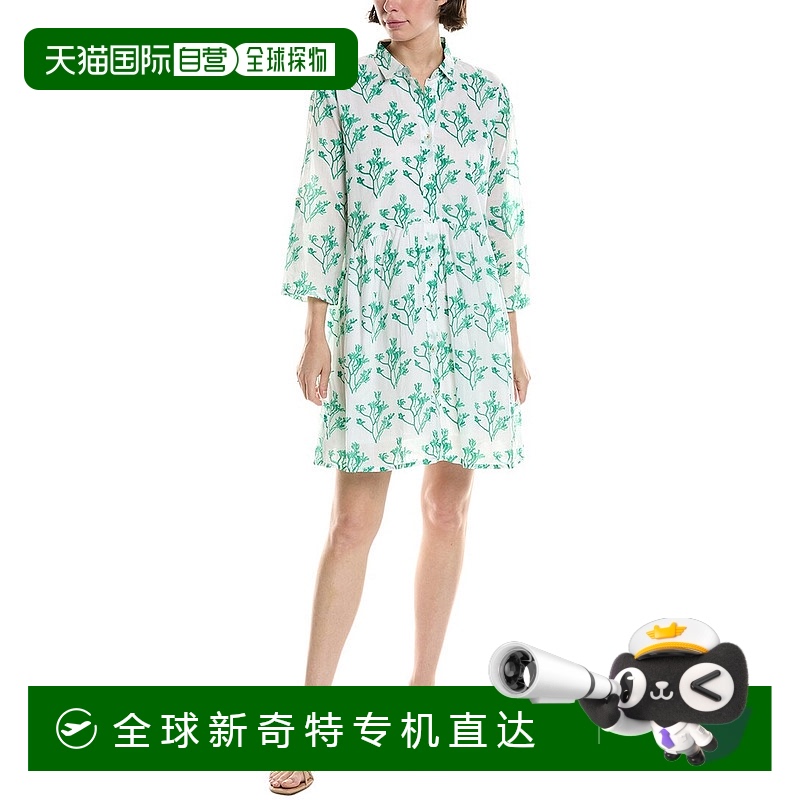 自营 Ro's Garden多维尔迷你短裙-绿色 【美国奥莱】直发新款