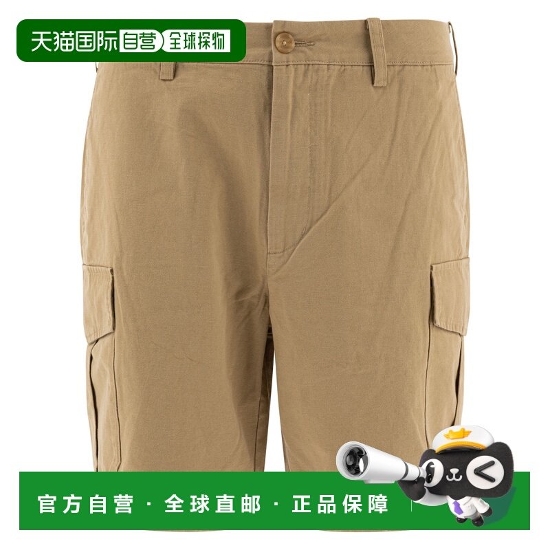 1h可退 香港直邮VINCE 男士 棉质亚麻工装短裤 M08162756388BLWBE,男装,休闲裤,淘宝优惠券,粉丝福利购,淘宝优惠卷