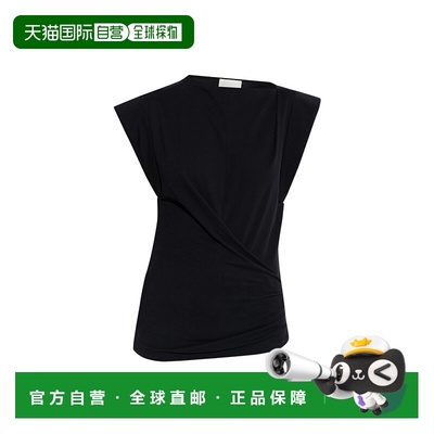 香港直邮ISABEL MARANT 女士背心吊带 TS0207FAA1N41IBLACK