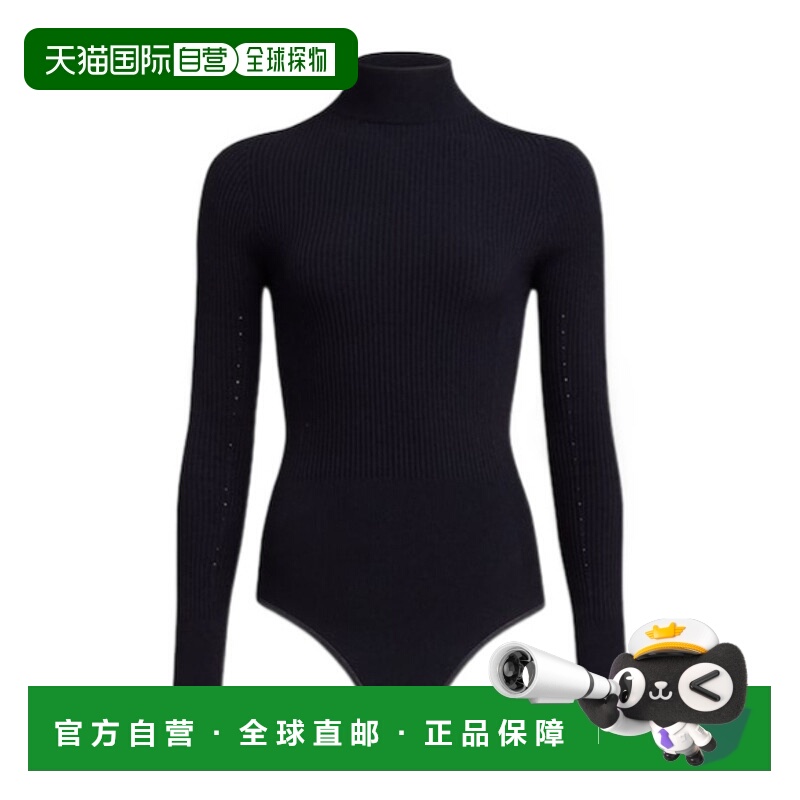 香港直邮Alaia 罗纹针织连体衣 AA9B0330K017A