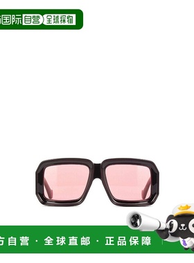 香港直邮LOEWE 男士太阳镜 LW40064U01Y01Y SS2024 粉红色 黑色lo