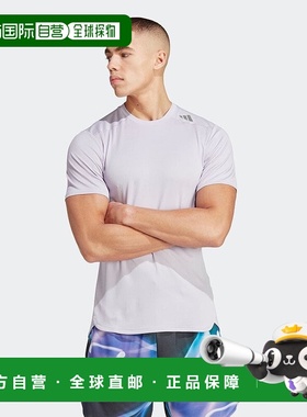 日本直邮 Adidas HIIT HR 半袖T恤 训练服 [NEJ57-HS7458]运动