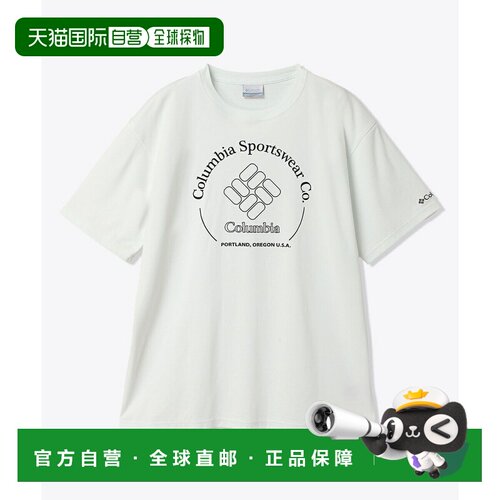 日本直邮 Columbia 户外休闲T恤 男士 黑色 Mountain XE3513-010