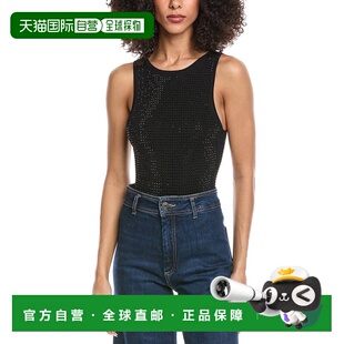 自营Sandro Embellished Sweater Bodysuit - black 美国奥莱直发