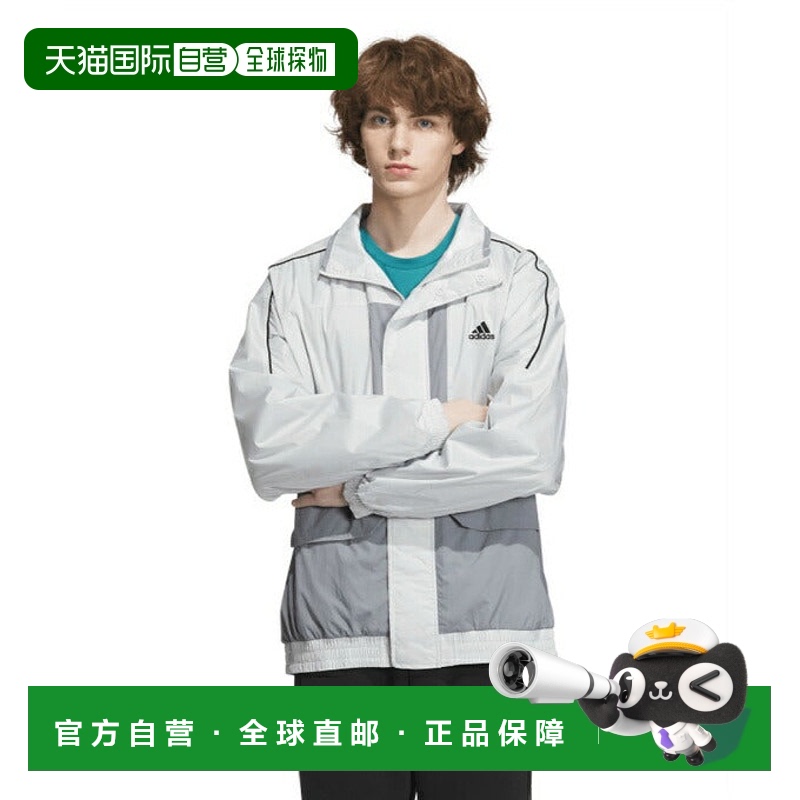 日本直邮 adidas 男士 WORD 梭织防风夹克 IK7355 IJM07 夹克