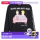 男士 AND 长袖 日本直邮ManhattanPortage 印花T恤 BEAVIS BUTT HEA
