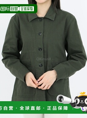 韩国直邮Margaret Howell MHL 工装夹克 森林绿 夹克衫 WHJK0505S