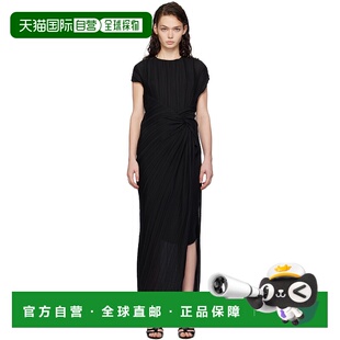 朗雯 Lanvin 女士 黑色 Pleat 1h可退 Asymmetrical 香港直邮潮奢