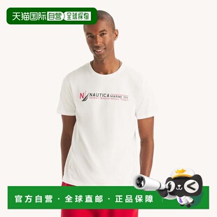 自营Nautica Mens Ocean Exploration Team Graphic T-Shirt - br