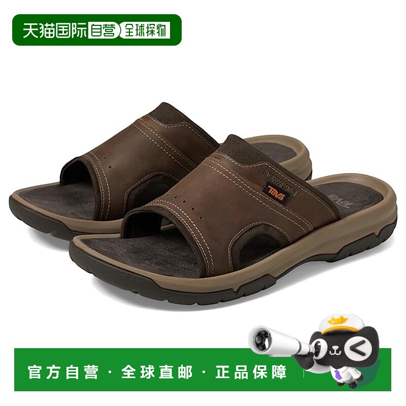 香港直邮潮奢 Teva 男士 Langdon 凉拖拖鞋 brown棕色 舒适时尚