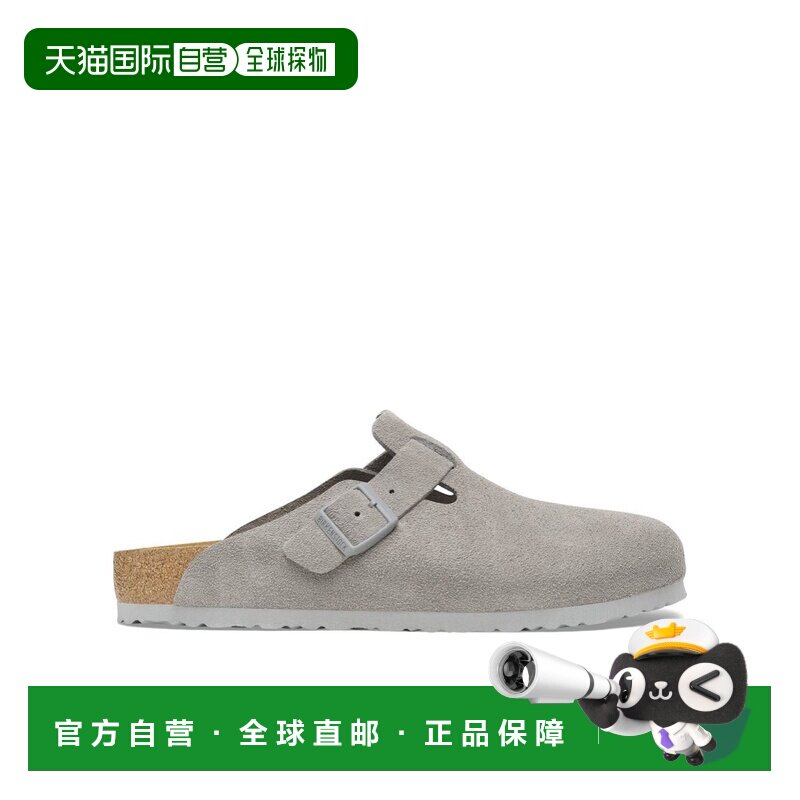 香港直邮Birkenstock Boston 徽标穆勒鞋拖鞋半拖鞋 1027688图片