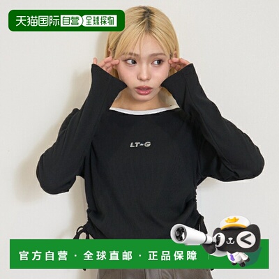 日本直邮Lovetoxic Telecom 抽绳长袖T恤