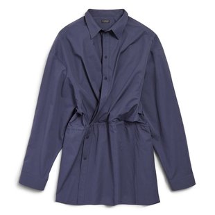 SS2025 814136TRM174530 蓝色 女士连衣裙 BALENCIAGA