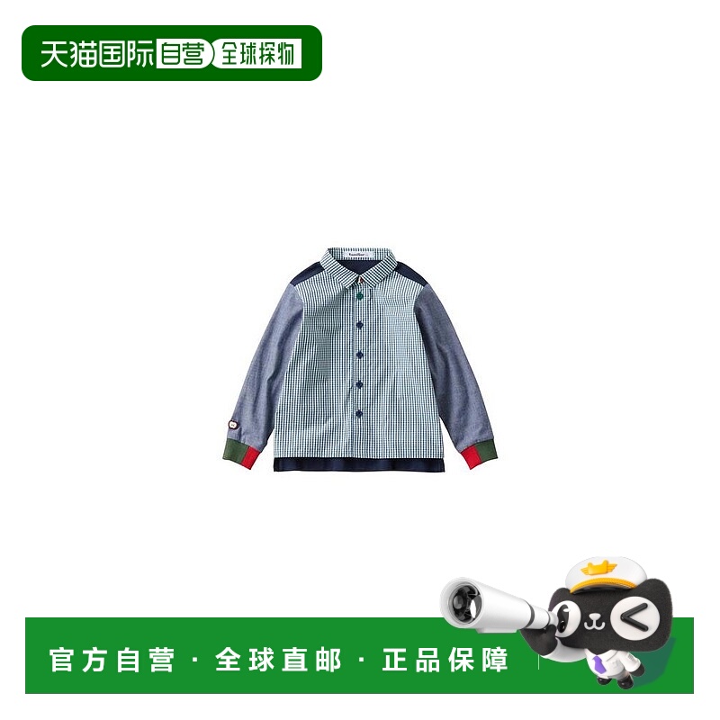 日本直邮日潮 Familiar秋季休闲童装衬衫 132356