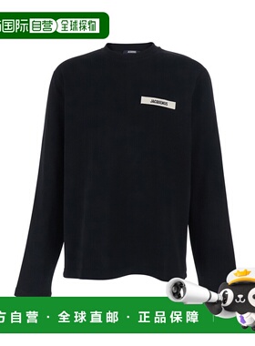 1h可退 香港直邮Jacquemus 男士 'Le Gros Grain' on Front 黑色L