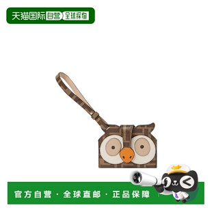 香港直邮Fendi Fendi Best Friends Forever 猫头鹰头卡包 8M0540