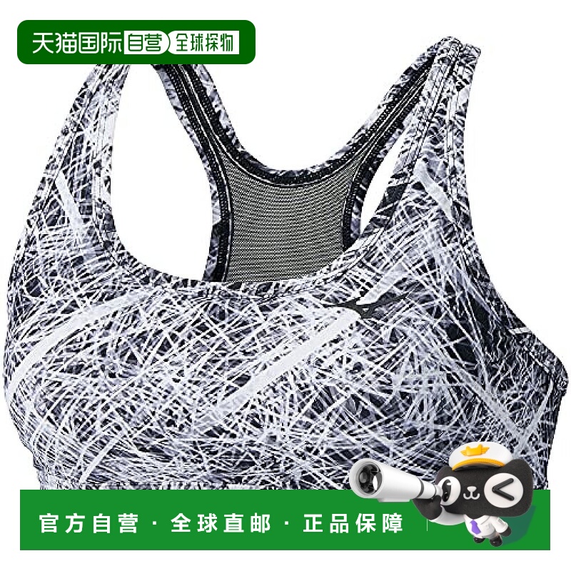 【日本直邮】Mizuno美津浓女式运动半截背心M黑色 32MJ1D68高档