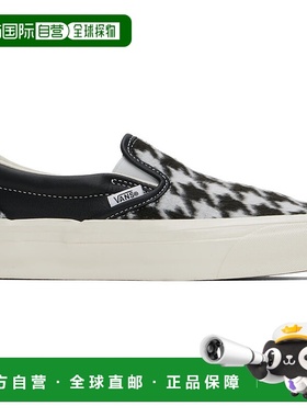 1h可退 香港直邮潮奢 Vans 范斯 女士 灰白色 & 黑色 Premium Sli