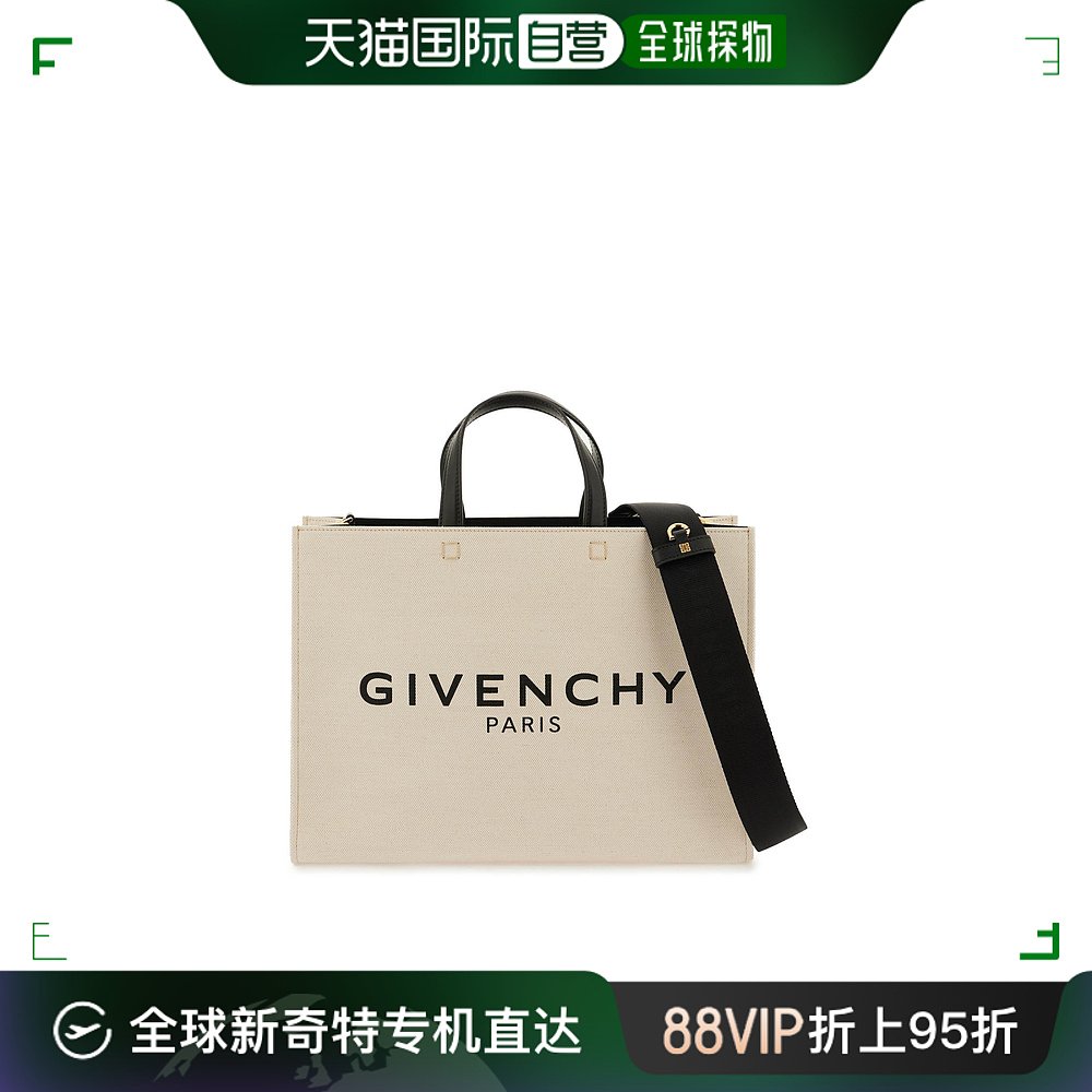 香港直邮潮奢 Givenchy纪梵希女士Givenchy g canvas tote bag