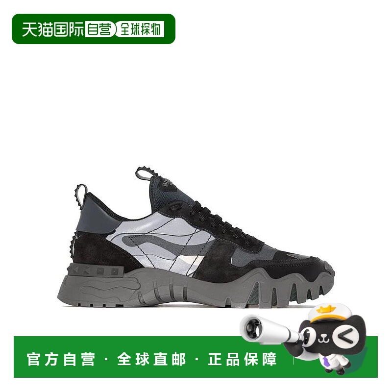 【99新未使用】香港直邮Valentino 徽标迷彩运动鞋 VY2S0C88AQN