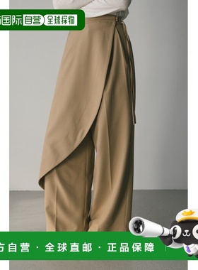 1h可退 日本直邮STYLEMIXER 女装侧裹宽裤 宽松显瘦设计 500JSA31
