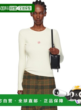 1h可退 香港直邮J.W. Anderson 女士 灰白色 Anchor Embroidery U