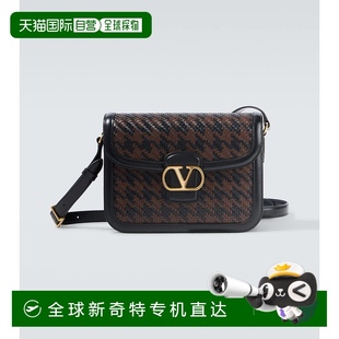 香港直邮潮奢 华伦天奴 1h可退 Valentino 皮革肩包 男士 9TO5