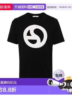 1h可退 香港直邮Acne Studios 艾克妮 男士 EVEREST LOGOGRAM T恤