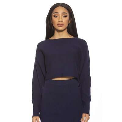 alexia admor【美国奥莱】直发 Kenzie 毛衣 - 海军蓝