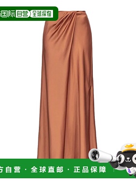 1h可退 香港直邮PINKO 女士半身裙 102769Z345L44BROWN SS2024 棕