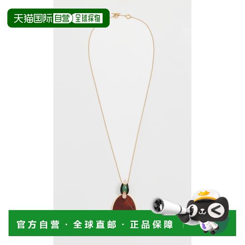 美国直邮ZIMMERMANN 女士 Plume 吊坠项链  舒适时尚