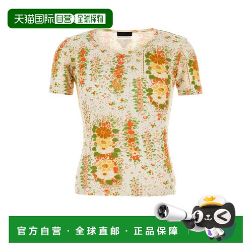 香港直邮PRADA 男士T恤 UJN944SOOO174UF0049 AW2025 花色