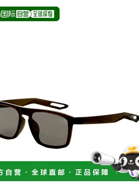 自营Nike Men's 56 mm Green Sunglasses - matte rough green 美