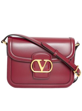 VALENTINO 女士斜挎包 WB0R46UHFAFJ AW2025 红色 翻盖单肩包