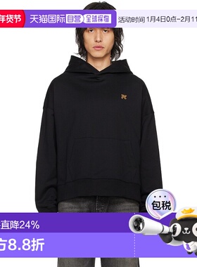 1h可退 香港直邮Palm Angels 棕榈天使 男士 黑色 Monogram Pin