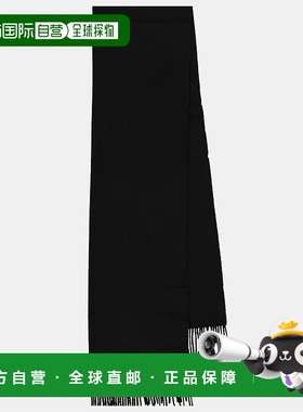 香港直邮TOT&Ecirc;ME 女士 羊毛围巾 black黑色 舒适时尚配饰