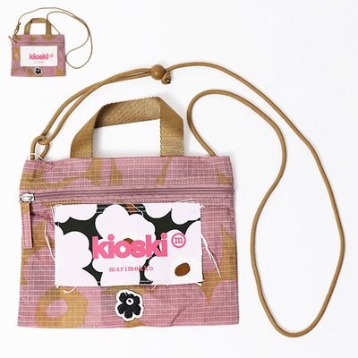 Marimekko FUNNY CROSS POKET LAINE 身体包迷你包户外女士