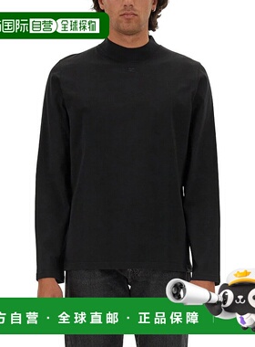 1h可退 欧洲直邮COURREGES 男士T恤324JTS152JS01079999潮牌时尚