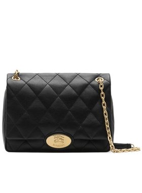 BURBERRY 女士单肩包 81112501 CO 黑色 Strand 中号单肩包