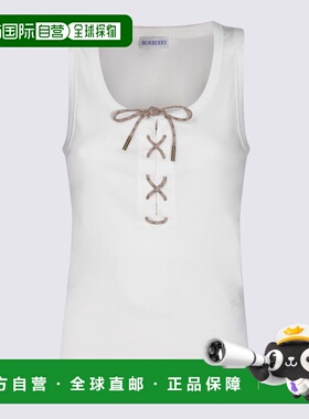 香港直邮BURBERRY 女士背心吊带 8117713B7078 SS2026 白色 W JWE
