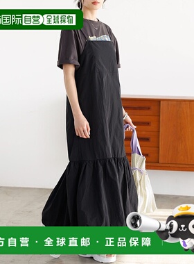 1h可退 日本直邮GeeRA 女士高腰蓬松吊带连衣裙 207828背带裙