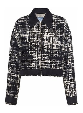 PRADA 女士西服 P520MS0FV2211F0A72 AW2022 黑色