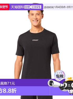 日本直邮OAKLEY 速干拉伸长袖rash guard男士T恤 [FOA406265-02E]