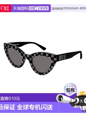 1h可退 香港直邮mcqueen 麦昆 女士 McQ MQ0152S 002 太阳镜 MQ01