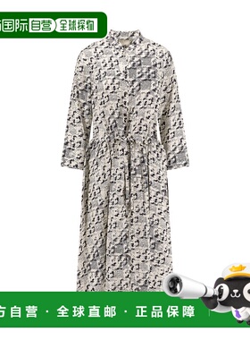 香港直邮TORY BURCH 女士连衣裙 169073113 SS2025 灰色 DRESS PJ