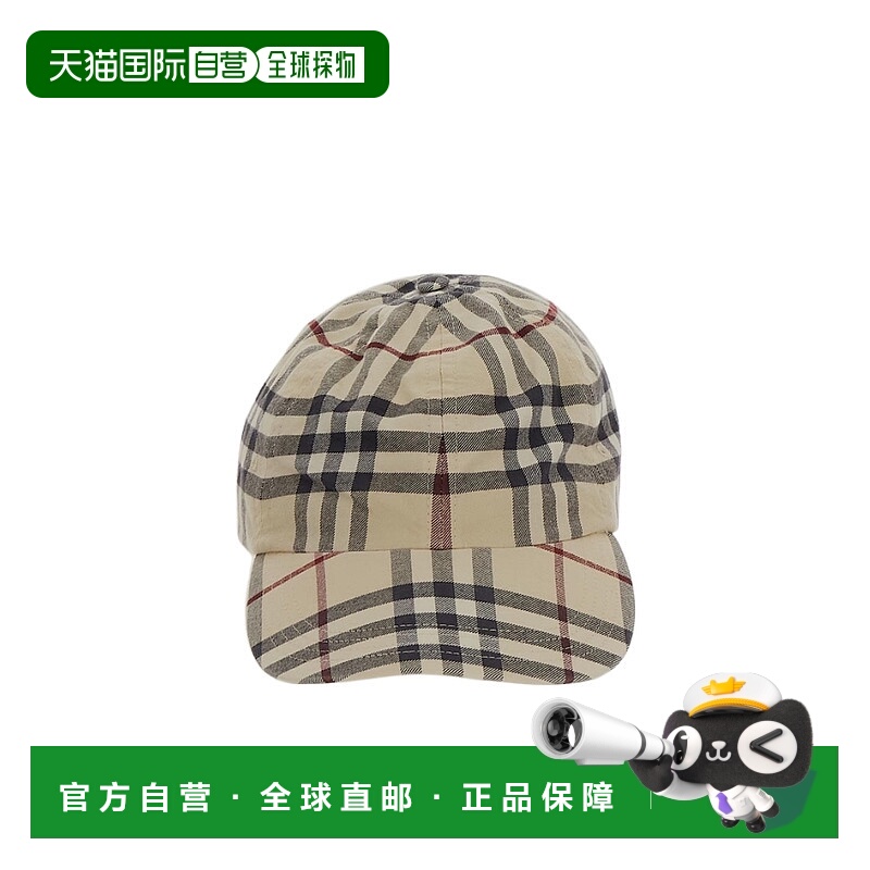 1h可退 香港直邮burberry 男士 帽子博柏利鸭舌帽