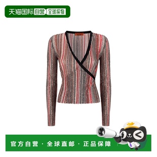 香港直邮潮奢 竖条纹亮片针织衫 MISSONI 女士 DS2 米索尼 1h可退