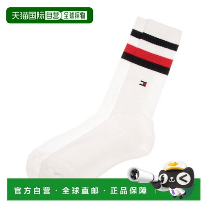 日本直邮TOMMY HILFIGER 条纹 rib 袜子 [TO3203DM05521]