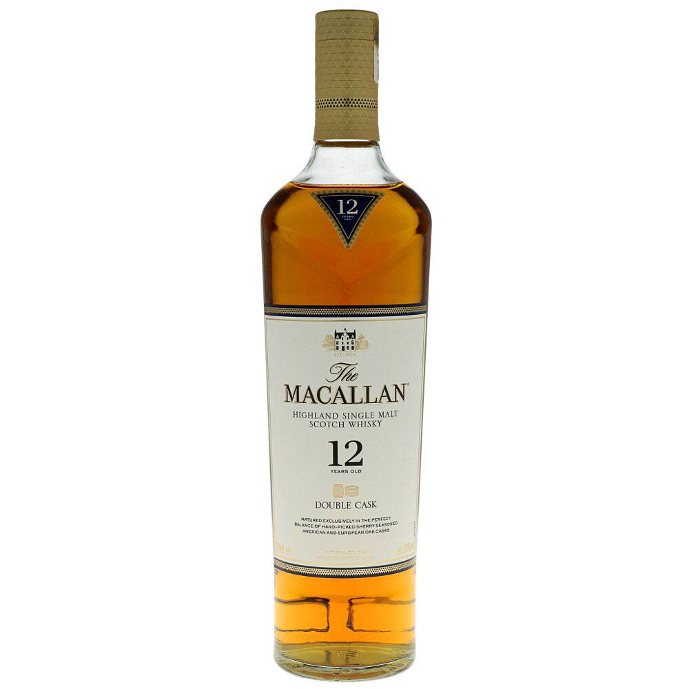 欧洲直邮the macallan麦卡伦苏格兰威士忌40%vol700ml礼盒装正品图片