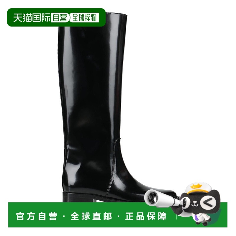 1h可退 香港直邮Saint Laurent 圣罗兰 女士 靴子 black黑色 舒适